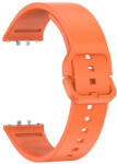 RMPACK Samsung Galaxy Fit3 Óraszíj Pótszíj - Szilikon Óraszíj Soft Narancssárga