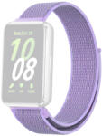 RMPACK Samsung Galaxy Fit3 Pótszíj Szövet Óraszíj - Nylon Szíj Lila