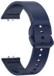 RMPACK Samsung Galaxy Fit3 Óraszíj Pótszíj - Szilikon Óraszíj Soft Sötétkék