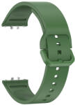 RMPACK Samsung Galaxy Fit3 Óraszíj Pótszíj - Szilikon Óraszíj Soft Zöld