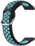 RMPACK Webshop RMPACK Samsung Galaxy Watch 3 41mm Okosóra Szíj Pótszíj Óraszíj Hollow Style Fekete/Kék