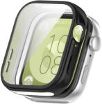 RMPACK Huawei Watch Fit 3 Védőkeret 2in1 Kijelzővédővel Full Protection Fekete