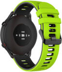RMPACK Xiaomi Mi Watch Óraszíj Szilikon Pótszíj Sport Style Zöld/Fekete
