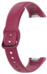  RMPACK Samsung Galaxy Fit SM-R370 Szilikon Pótszíj Óraszíj Elegant Series Bordó