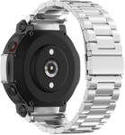 RMPACK Amazfit T-REX 2 Fémszíj Pótszíj Óraszíj Stainless Steel Series Ezüst