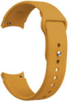 RMPACK 20mm Samsung Galaxy Watch 5 44mm / Watch 5 40mm / Watch 5 Pro 45mm Pótszíj Szilikon Óraszíj Woman Casual Series Sárga
