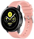 R-Mobile Pack Szilikon Óraszíj - Pótszíj Samsung Galaxy Active SM-R500 Sport Style Series Rózsaszín