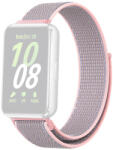 RMPACK Samsung Galaxy Fit3 Pótszíj Szövet Óraszíj - Nylon Szíj Rózsaszín