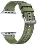 Techsuit - Szíj 35mm (W051) - Apple Watch 1/2/3/4/5/6/7/8/9/10/SE/SE 2/Ultra/Ultra 2 (42/44/45/46/49mm) - Zöld
