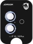 JOYROOM JR-MSJ0273 üvegfólia iPhone 16/16 Plus lencsékre - kék