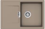SCHOCK Mono D-100 Twilight/taupe szürke Cristadur Green Line gránit mosogatótálca