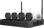 Dahua NVR1104/F22FE kit IP Wi-Fi Csőkamera Szett - 2MP (KIT/NVR1104HS-W-S2/4-F22FE)