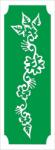 Mk Kreatív Mk Body Deco Henna sablon - Inda 14 (Mkh014)
