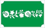 Mk Kreatív 8x5 cm-es Csillámtetoválás sablon - Magyar motívum 14 (Mk8014)