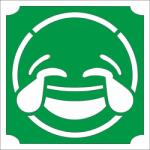 Mk Kreatív 5x5 cm-es Csillámtetoválás sablon - Smiley, emoji 422 (Mk5422)