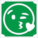 Mk Kreatív 5x5 cm-es Csillámtetoválás sablon - Emoji, Smiley 49 (Mk5049)