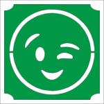 Mk Kreatív 5x5 cm-es Csillámtetoválás sablon - Emoji, Smiley 100 (Mk5100)