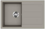 Evido Cubo 45S Silgranit mosogató, forgatható kivitel, 780 x 500 mm /platina/ (CUBO 45S PLATINA)
