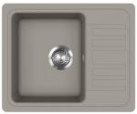 Evido Home 45S Compact gránit mosogató, egy medencés forgatható kivitel, 575 x 460 mm /platina/ (HOME 45S COMPACT PLATINA)
