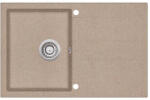 Evido Cubo 45S Silgranit mosogató, forgatható kivitel, 780 x 500 mm /avena/ (CUBO 45S AVENA)