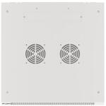 Lanberg WF01-6618-10S 19" 18U SZÉL: 600mm MÉLY: 600mm MAG: 907mm lapraszerelt üvegajtós szürke fali rack szekrény (WF01-6618-10S) - bestbyte
