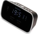 Aiwa CRU-19BK ébresztőórás rádió, fekete (13077) (13077)