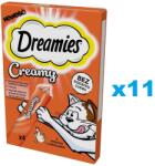 Dreamies Creamy recompensa cremoasa pentru pisici 44x10 g cu pui
