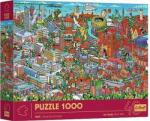 Trefl 1000 db-os puzzle - 40 Éves Jubileum - Háromváros (10924) (10924)
