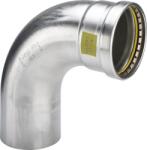 Viega M Inox gázra 64 mm KB 90° könyök (577513) (577513)