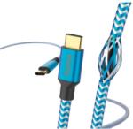 Hama Cablu de date Hama Reflective, USB-C - USB-C, 1.5m (Albastru) (Hama 201557)