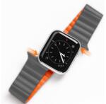 Dux ducis Apple Watch Series 10 42mm Dux Ducis Pótszíj Egyedi Méret, Mágneses, Szürke/Narancssárga