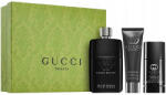 Gucci Guilty Pour Homme Szett - EDP 90 ml + Deo stift 75 ml + Tusfürdő 50 ml - parfummania