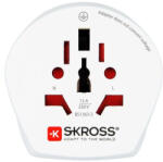 SKROSS Adapter, Ausztráliába, Kínába, Európába utazóknak, földelt, SKROSS (SKAD500210) (1.500210-E)