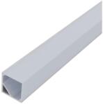 AVIDE Alu Profil "V" 15.8X15.8Mm Sarok Szögletes Opál Búrával 1M (AAP-CSC-1M-S-MK)