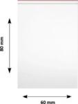 Clarina Pungi ziplock Clarina, 60 x 80 mm, 100/set ZIP-6080