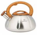 Kinghoff KH-3291 Teáskanna, Sípszóval, Inox-fa, 2.0L