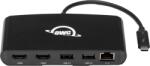 OWC Dock Thunderbolt 3 mini Dock 5 Port 2 x HDMI 4K60 USB 3 USB 2 1GB Network (OWCTB3MDK5P)