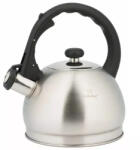 Kinghoff KH-3773 Teáskanna, Sípszóval, Szálcsiszolt Inox, 1.8L