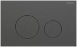Geberit Clapeta de actionare Geberit Sigma40 Slim crom-negru finisaj periat (115.628.QD.1)