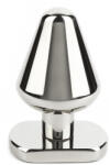 Mr. Steel Heavy Steel Butt Plug Small Silver