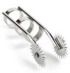 Mr. Steel Double Finger Pinwheel Silver