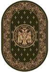 Delta Carpet Covor Bisericesc Oval, 150 x 230 cm, Verde, Lotos 15032 (LOTUS-15032-310-O-1523) Covor