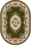 Delta Carpet Covor Oval, 60 x 110 cm, Crem / Verde, Lotos 575-310 (LOTUS-575-310-O-0611) Covor