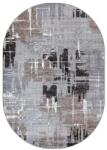 Delta Carpet Covor Oval, 100 x 200 cm, Gri / Maro, Mira 24037/123 (MIRA-24037-123-O-12) Covor