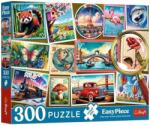 Trefl 23100 - Easy Piece - Bélyeggyűjtemény - 300 db-os XXL puzzle (23100)