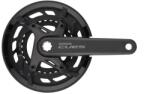 Shimano Cues FC-U6000-2 Linkglide integrált tengelyes hajtómű, 30-46T, 2x9s, 2x10s, 175 mm, LV, fekete