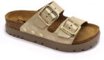  0Ft kiszállítás! Leon Comfortstep 6010 arany női bőr papucs 36-41 - Birkenstockhoz hasonlatos talppal