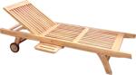 HORECANO JAVA-ECO-Шезлонг със странична поставка 200x65xh35cm (TLL 008) (0195359)