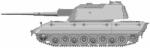 Amusing Hobby Model de asamblare Amusing Hobby Militar: Tancuri - Tanc greu german Flakvierlich Flakpanzer E-100 (AH35A016)