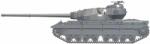 Amusing Hobby Model de asamblare Amusing Hobby Militar: Tancuri - Tanc greu British Conqueror FV 214 Mk I cu blindaj distanțat (AH35A013)